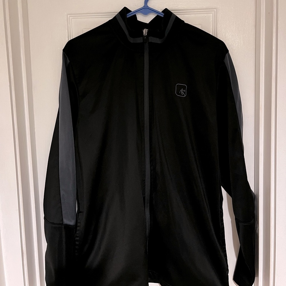 And1 Mens Full Zip Black Jacket Size M